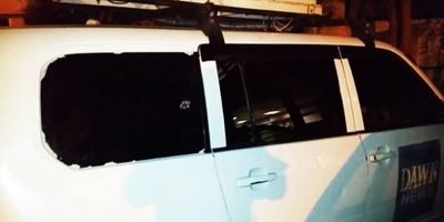 DawnNews DSNG attacked, one injured